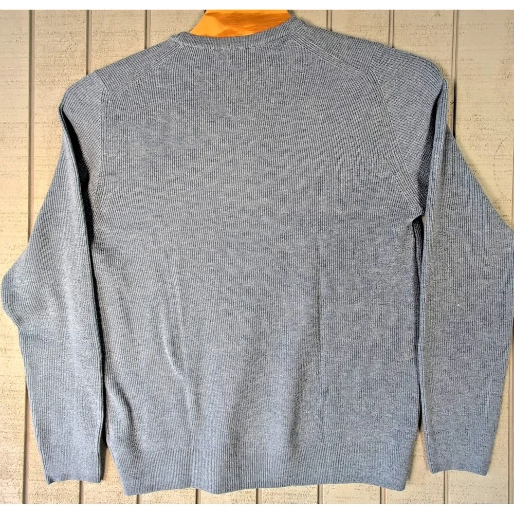 Primark Sweater Men's Size XL Blue Oeko‎ Tex Pullover Long Sleeve Textured Shirt